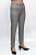 Классические брюки "Евро длина" 51155-23001E гусиная лапка, цвет: 192#, серый